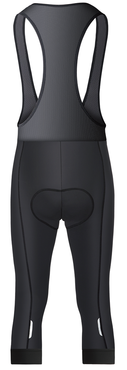 Men‘s Thermal Fleece Cycling Bib Knickers 3/4 Legging - D1