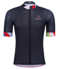 C7 CEROTIPOLAR Men's Snug Fit AirCool Cycling Jersey Bike Shirts Quick-dry Cycling Jersey with Full Zipper, Light Weight Fabric, 3 Rear Pockets for Road, Gravel & MTB
