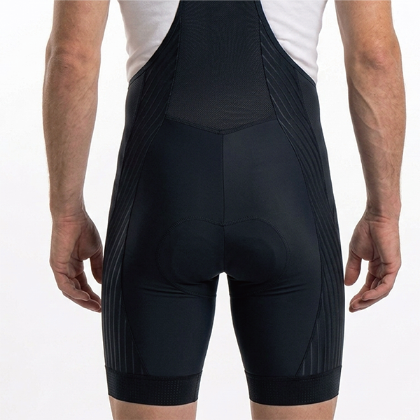 CEROTIPOLAR Men's Pro Aero Fabric Cycling Bib Shorts | 4D Max-Cool Chamois, High Compression, UPF50+ for Road, Gravel & MTB
