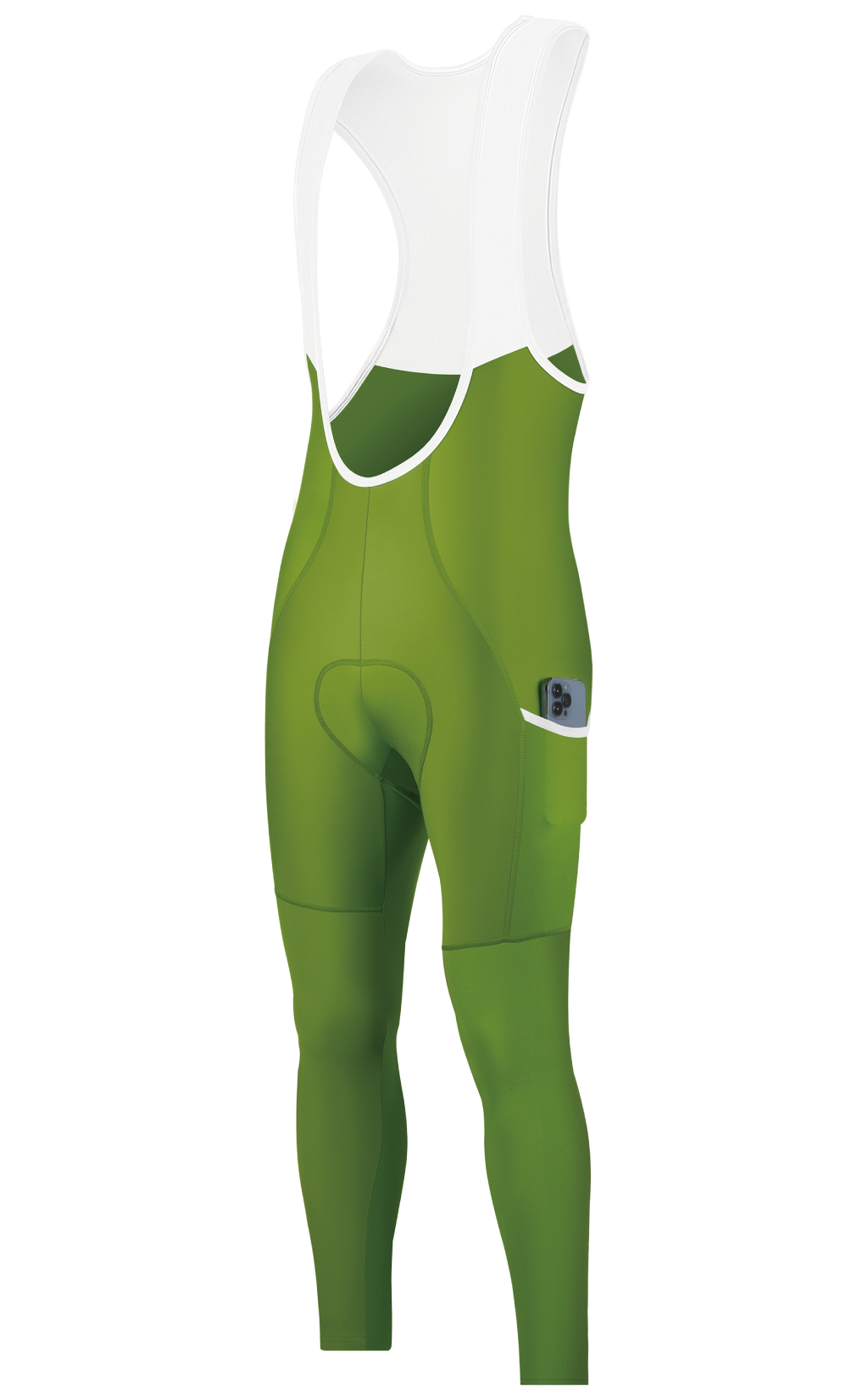 D31 Thermal Fleece Cycling Bib Tights, Bike Bib Pants for Winter
