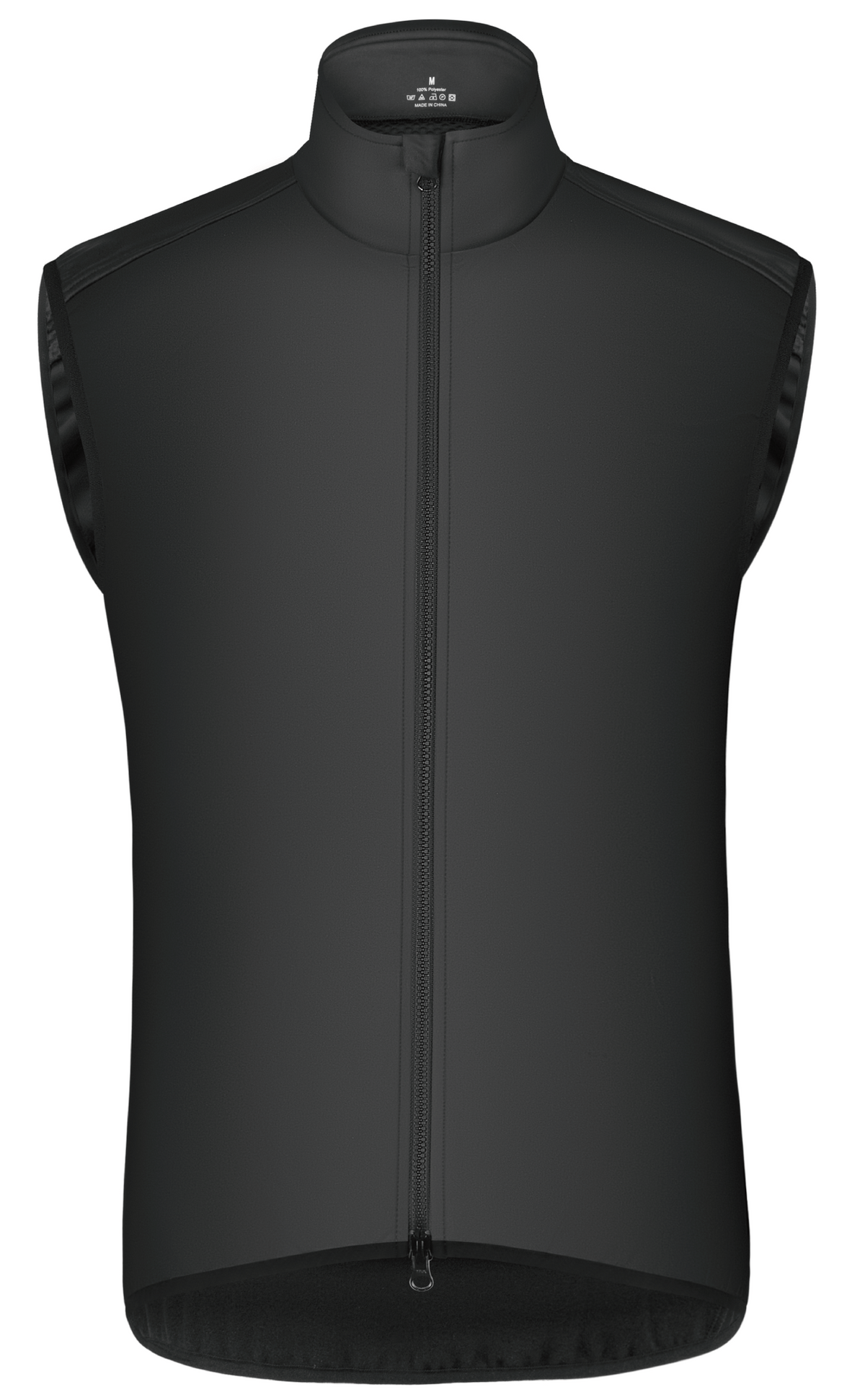D21 CEROTIPOLAR Thermal Fleece Cycling Vest,Wind‑Rain Proof for Biking 3‑Layer Wind‑Rain‑Proof Fabric,Two‑Way Zipper,Wind‑Blocking High Collar & 3 Rear Pockets