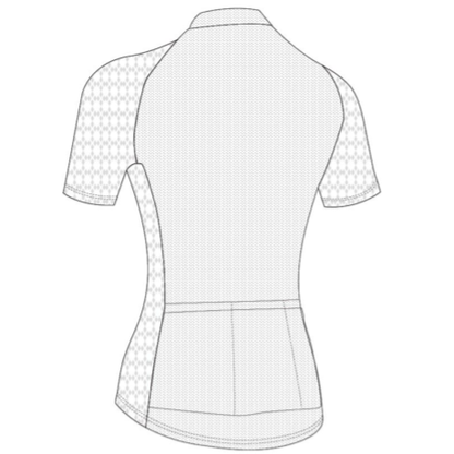 PRO+ SUMMER V neck Women's Race Cut Short Sleeve Jersey