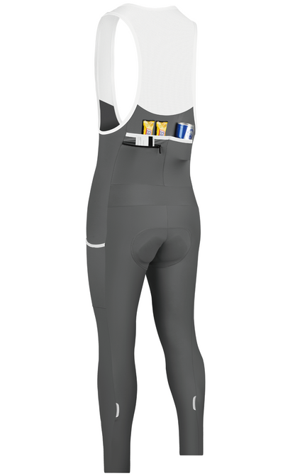 Men's Thermal Bib Tight with Five Pocket-D32