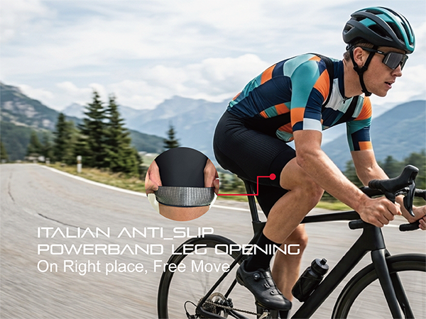 CEROTIPOLAR B1 Men's Air-Cooled Cycling Bib Shorts with Best Performance | Carbon Mesh Fabric&Pro Fit for Elite Riders , High Compression, UPF50+