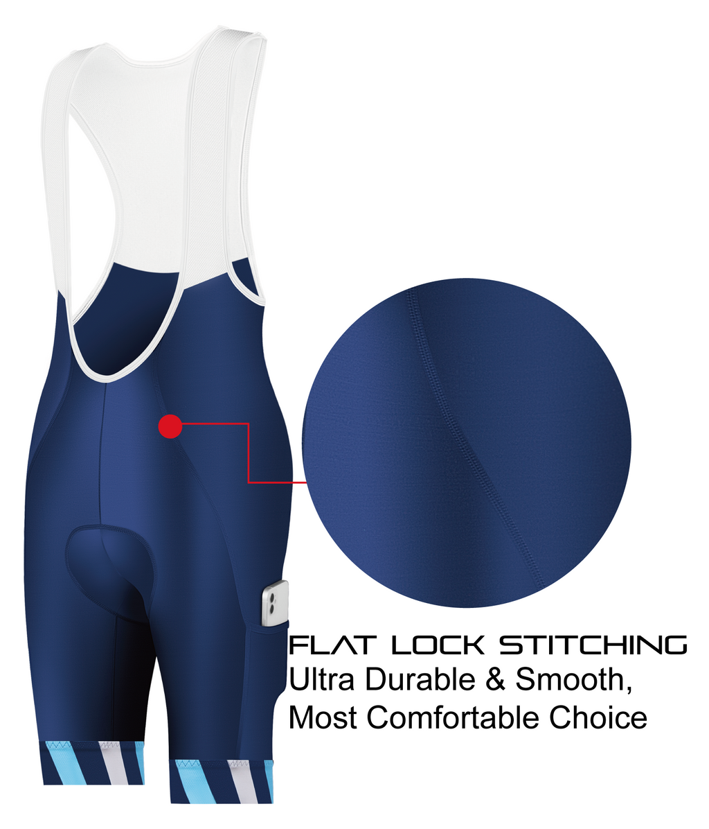 CEROTIPOLAR B57 Men's Cycling Bib Shorts with 4D MaxCool Pad, Ergonomic Cut | Bike Bibs for Road, Gravel&MTB|Breathable Wicking Compression Fabric|Anti-slip Cuff|4Cargo+1 Rear Pockets|UPF50+