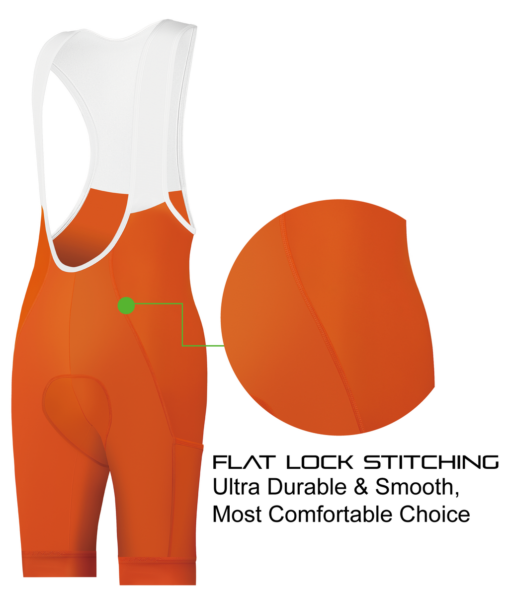 CEROTIPOLAR B61 Men's Cycling Bib Shorts with 4D MaxCool Pad, Ergonomic Cut | Bike Bibs for Road, Gravel&MTB|Breathable Wicking Compression Fabric|Anti-slip Cuff|4Cargo+1 Rear Pockets|UPF50+
