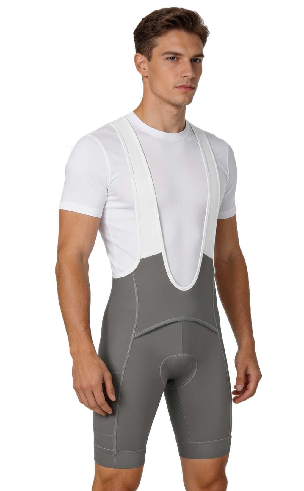 CEROTIPOLAR B69 Men's Pee Opening Cycling Bibs Shorts Padded，Gravel Bike Biking bib Shorts Bicycle Shorts UPF50+