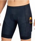 CEROTIPOLAR Aero Speed+ Men's Triathlon Shorts Side Pockets 3D Fabric, Moisture Wicking, Quick Dry, Breathable, UPF50+