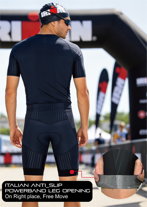 CEROTIPOLAR Aero Speed+ Men's Triathlon Shorts Side Pockets 3D Fabric, Moisture Wicking, Quick Dry, Breathable, UPF50+