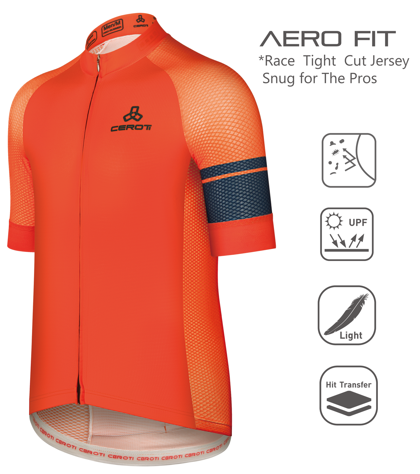 Snug Fit AirCool Cycling Jersey-C29