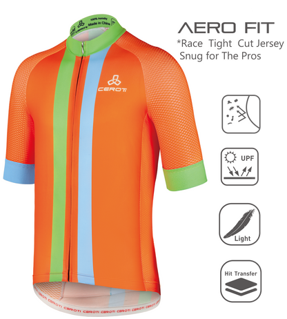 Snug Fit AirCool Cycling Jersey-C36