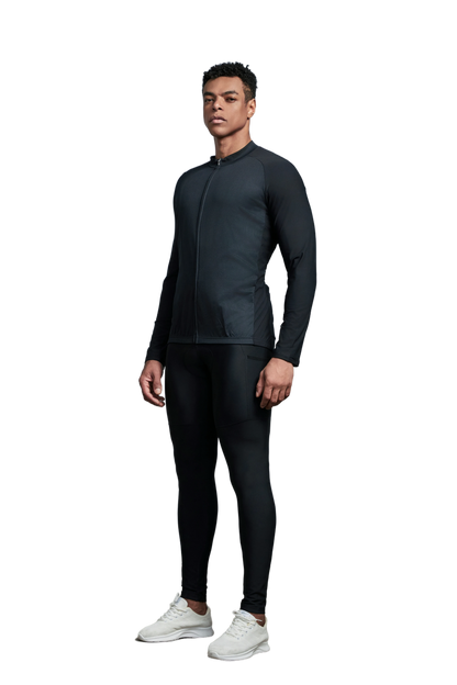 Club Fit Fleeced Long Sleeve Jersey-D11