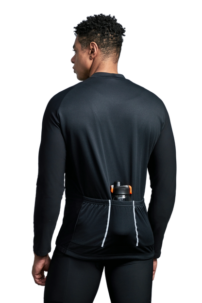 Club Fit Fleeced Long Sleeve Jersey-D11