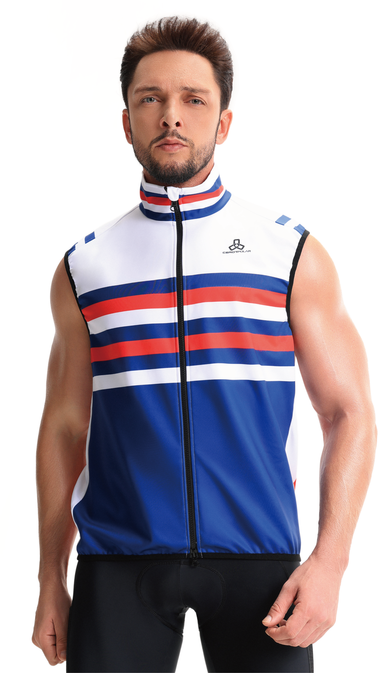 Club Fit Men's Thermal Fleece Cycling Vest-D40