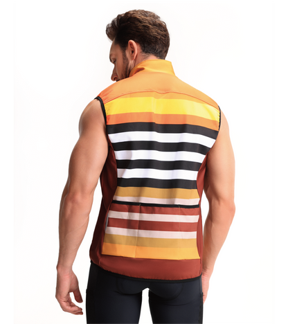 Club Fit Men's Thermal Fleece Cycling Vest-D43