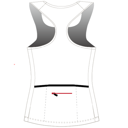 ACTIVE Women's Race Cut Tank