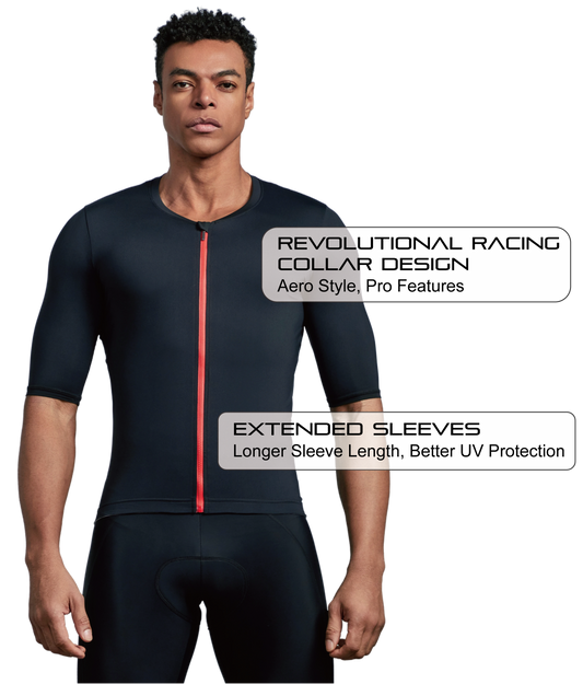 Club Fit Wind Tunnel Fabric Cycling Jersey-C55