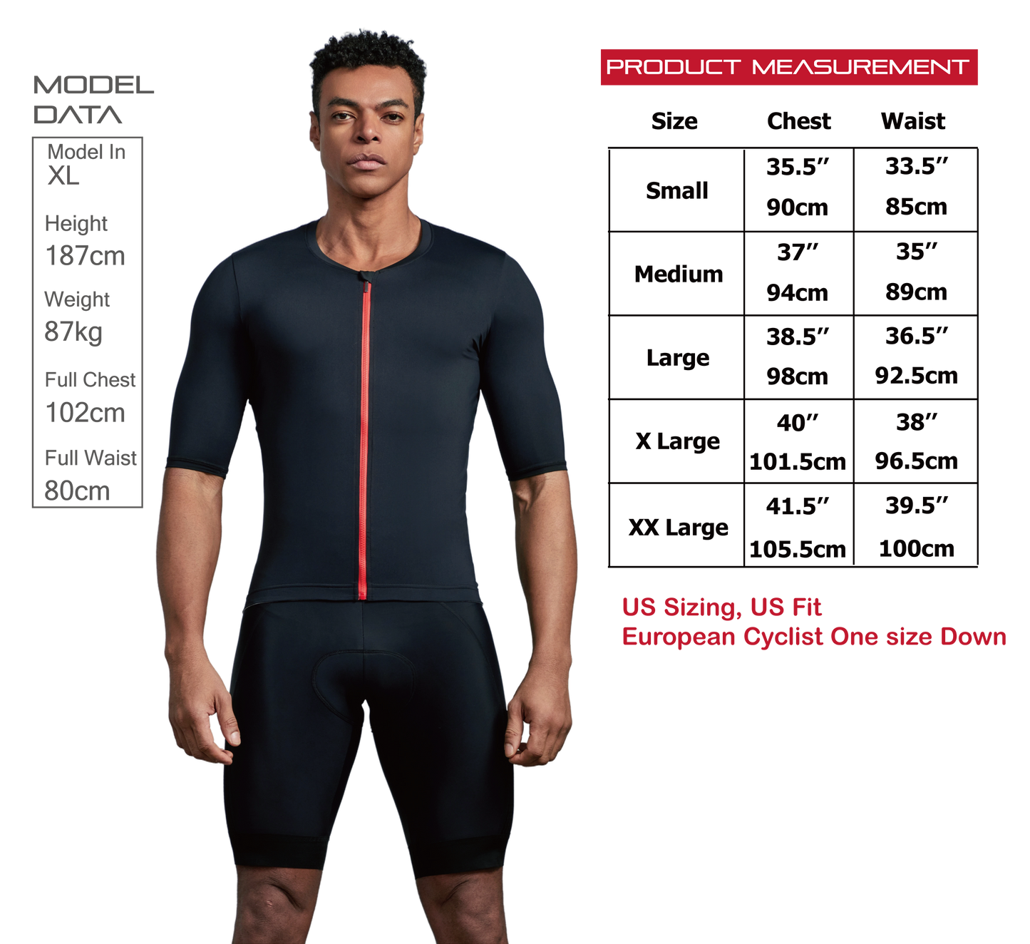 Club Fit Wind Tunnel Fabric Cycling Jersey-C55