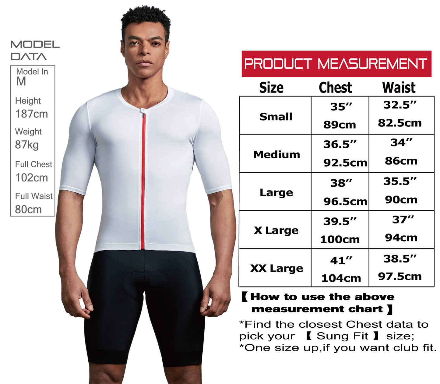 Club Fit Wind Speed Cycling Jersey-C56