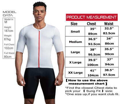 Club Fit Wind Speed Cycling Jersey-C56