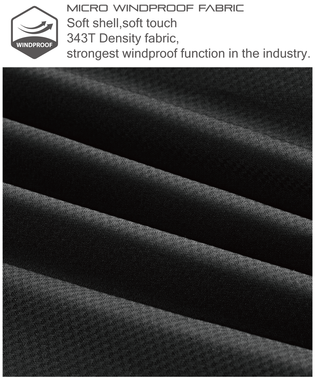 E1 CEROTIPOLAR Men's Cycling Vest with 3 Reflective Tape Cargo Pockets, Micro Softshell Windproof Bike Vest