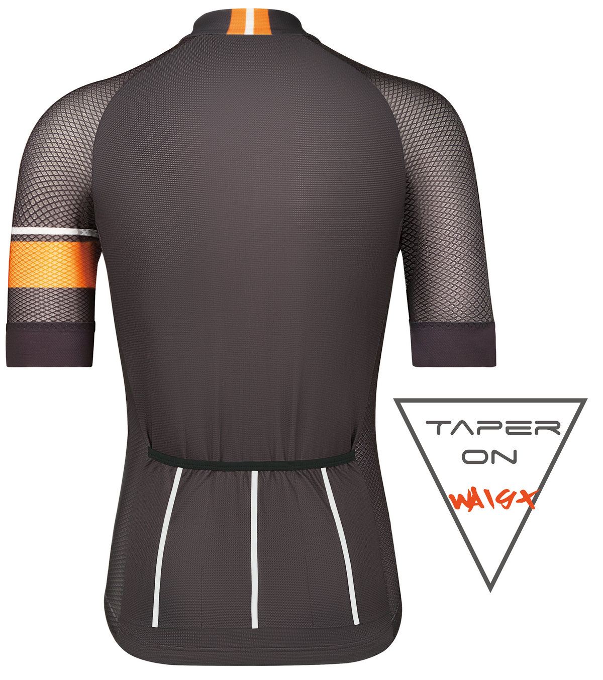 C8 CEROTIPOLAR Men's Snug Fit AirCool Cycling Jersey Bike Shirts Quick-dry Cycling Jersey with Full Zipper, Light Weight Fabric, 3 Rear Pockets for Road, Gravel & MTB