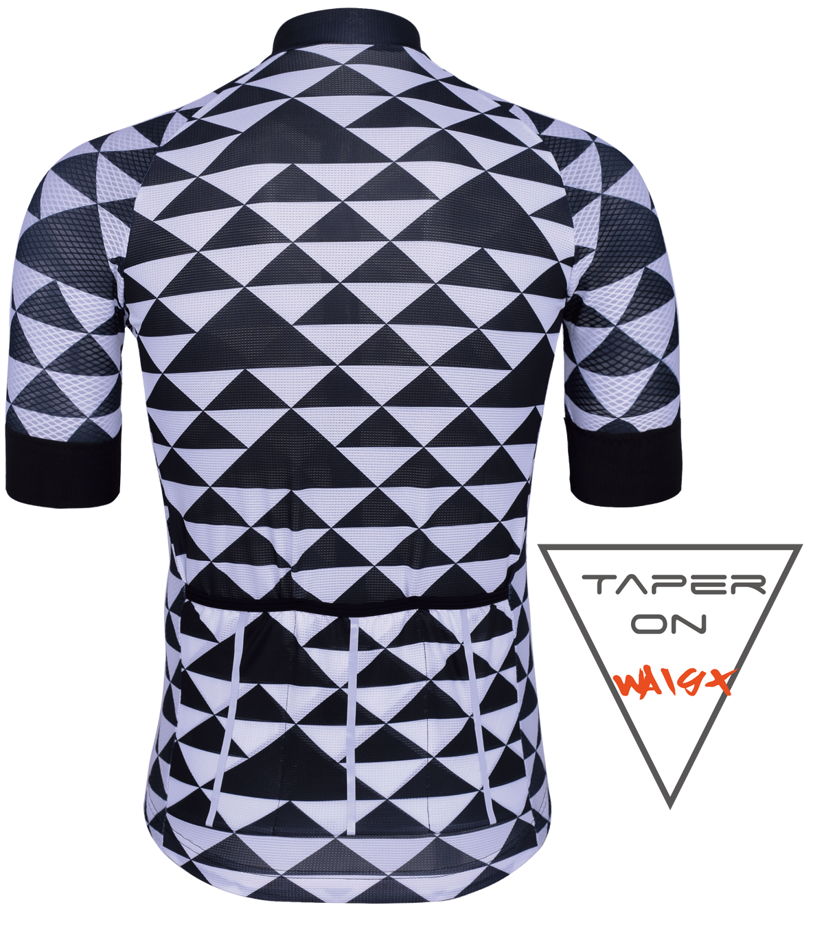 C6 CEROTIPOLAR Men's Snug Fit AirCool Cycling Jersey Bike Shirts Quick-dry Cycling Jersey with Full Zipper, Light Weight Fabric, 3 Rear Pockets for Road, Gravel & MTB