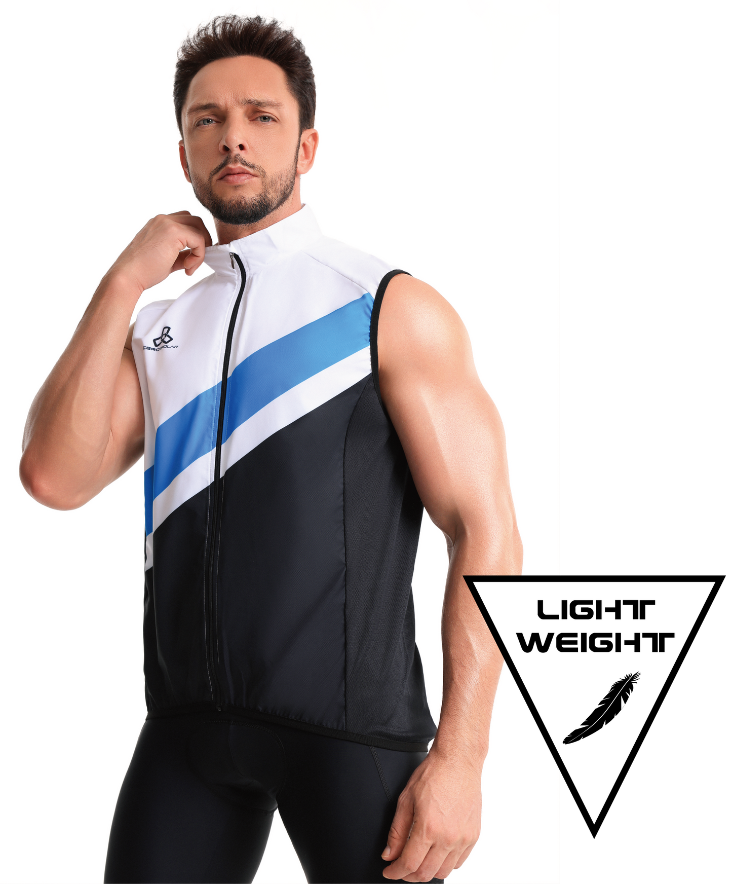 Club Fit Men's Windproof Cycling Vest - E7