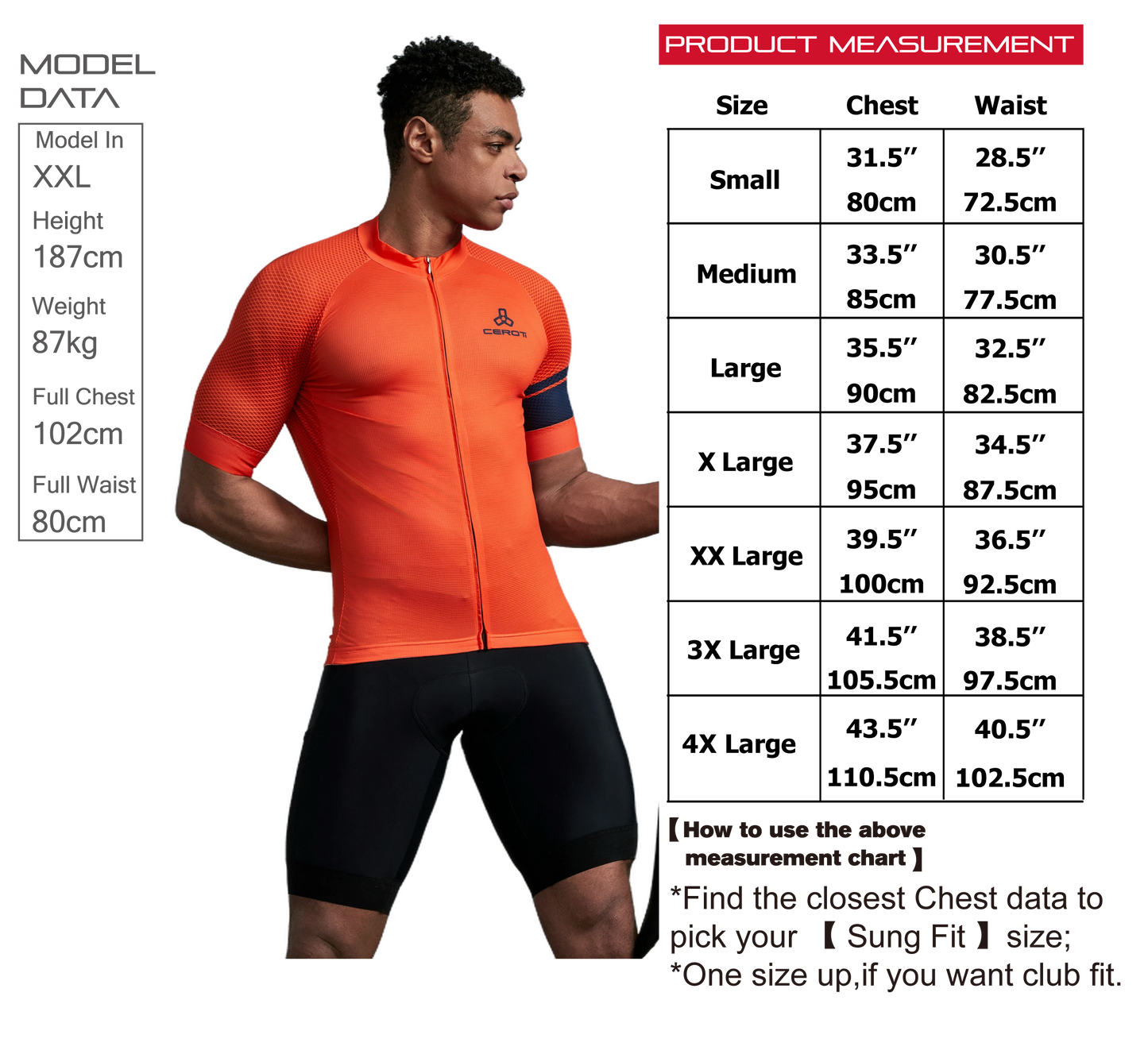 Snug Fit AirCool Cycling Jersey-C9